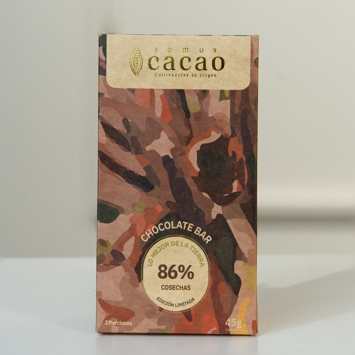 Cosechas · Tableta de Autor 86% · 45 g - empaque