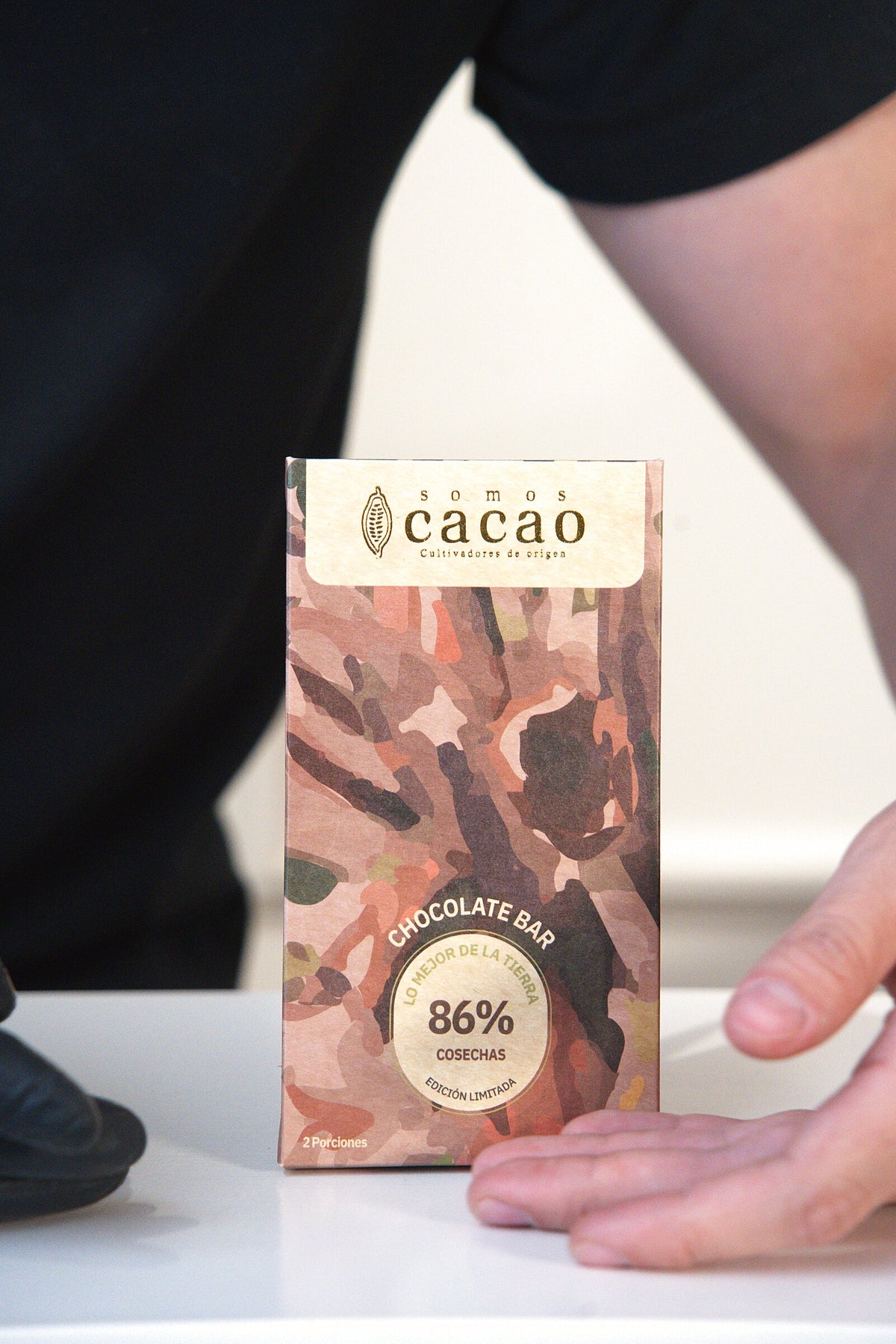 Tableta de autor 86% cacao Somos Cacao