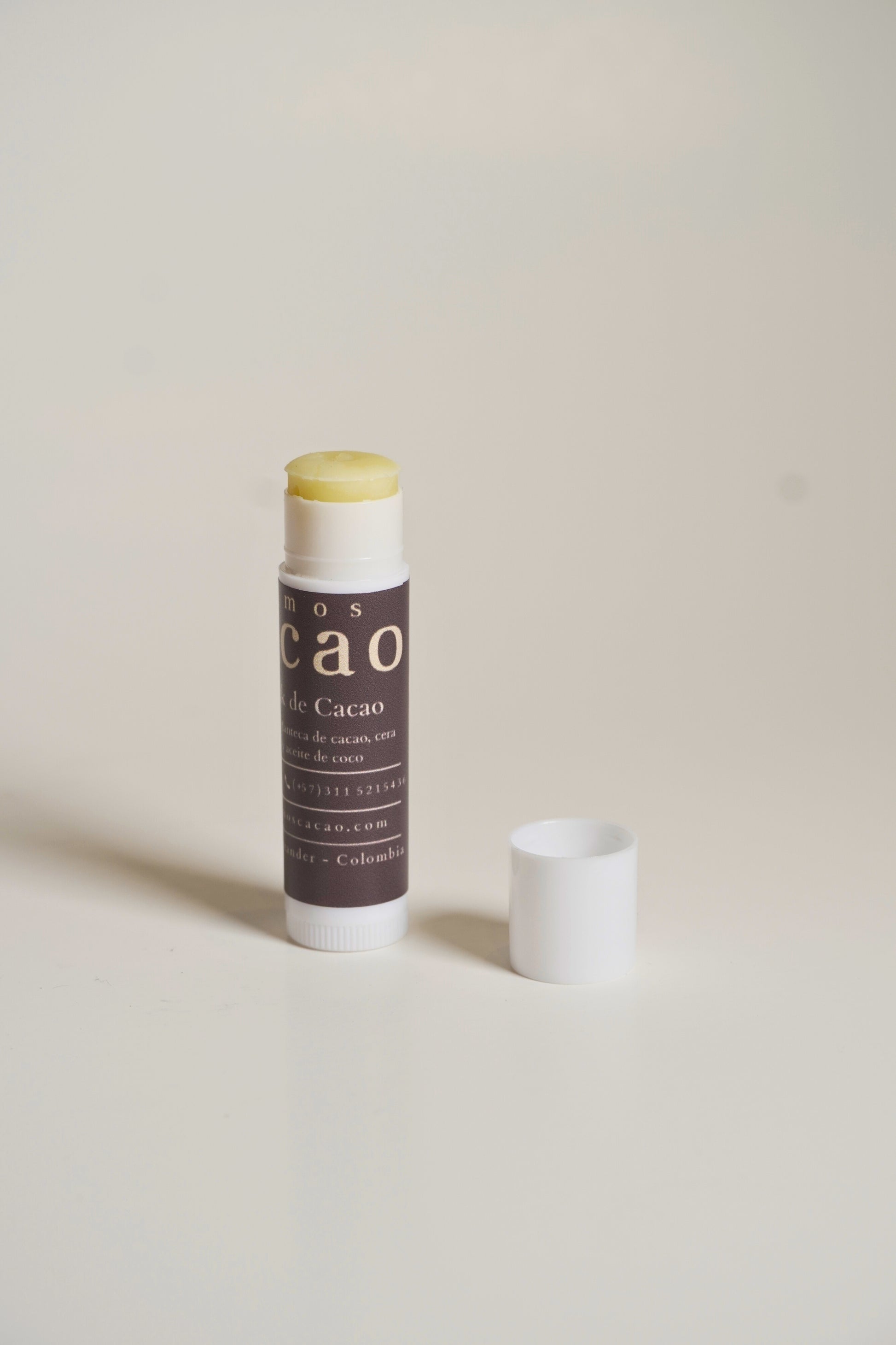 Bálsamo Labial Natural con Manteca de Cacao – Hidratante Artesanal | Somos Cacao