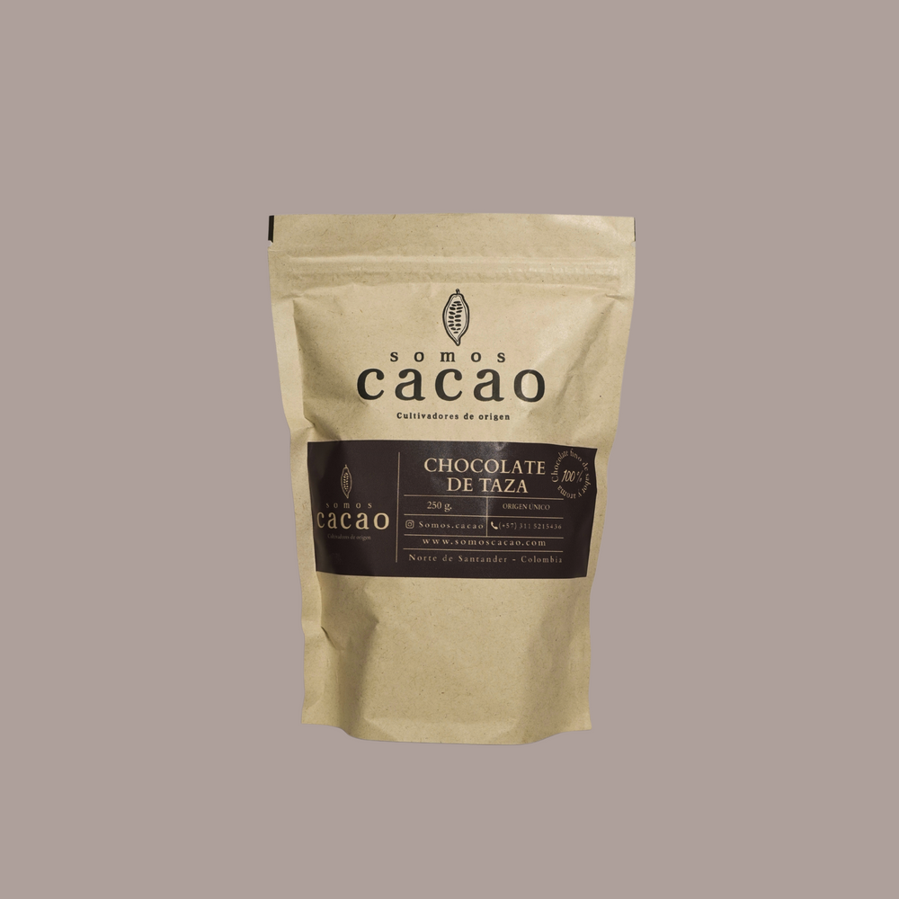Chocolate de Mesa 100% Colombiano – Sin Azúcar | Somos Cacao