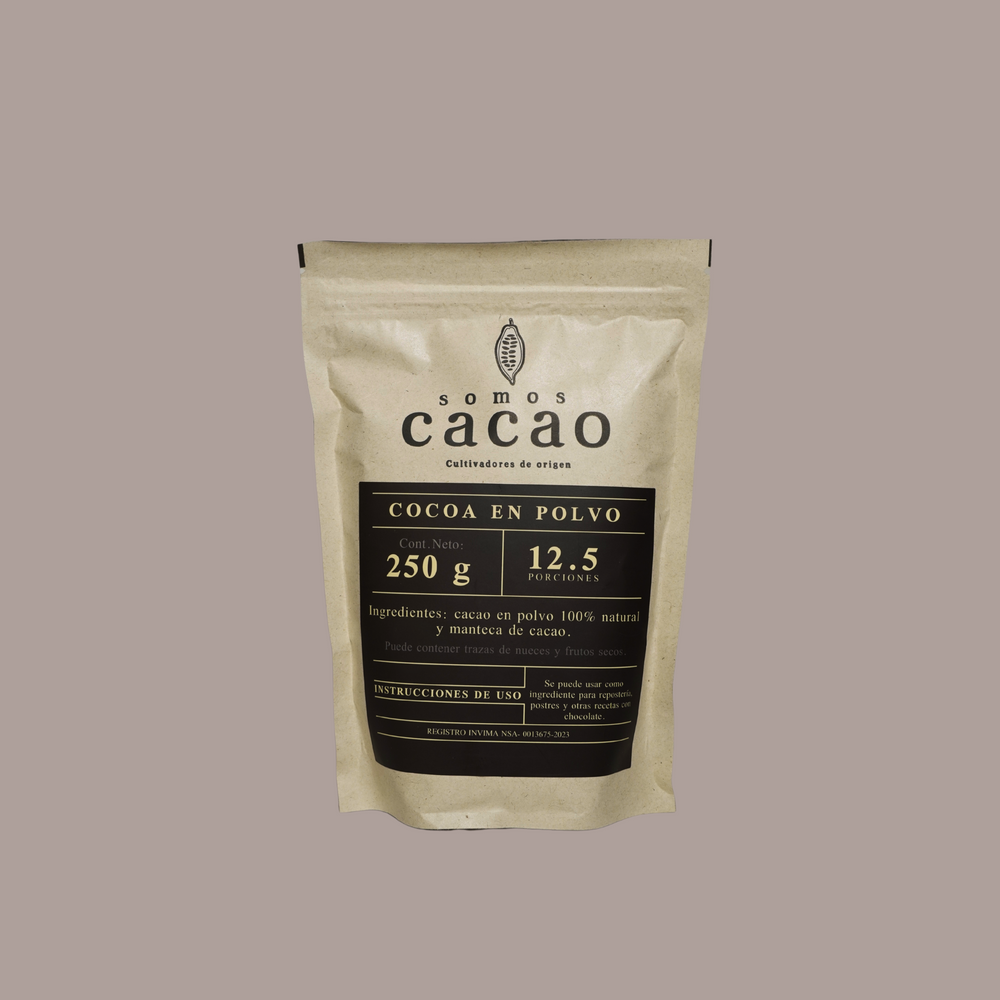 Cocoa en Polvo 100% Natural – Sin Azúcar | Somos Cacao