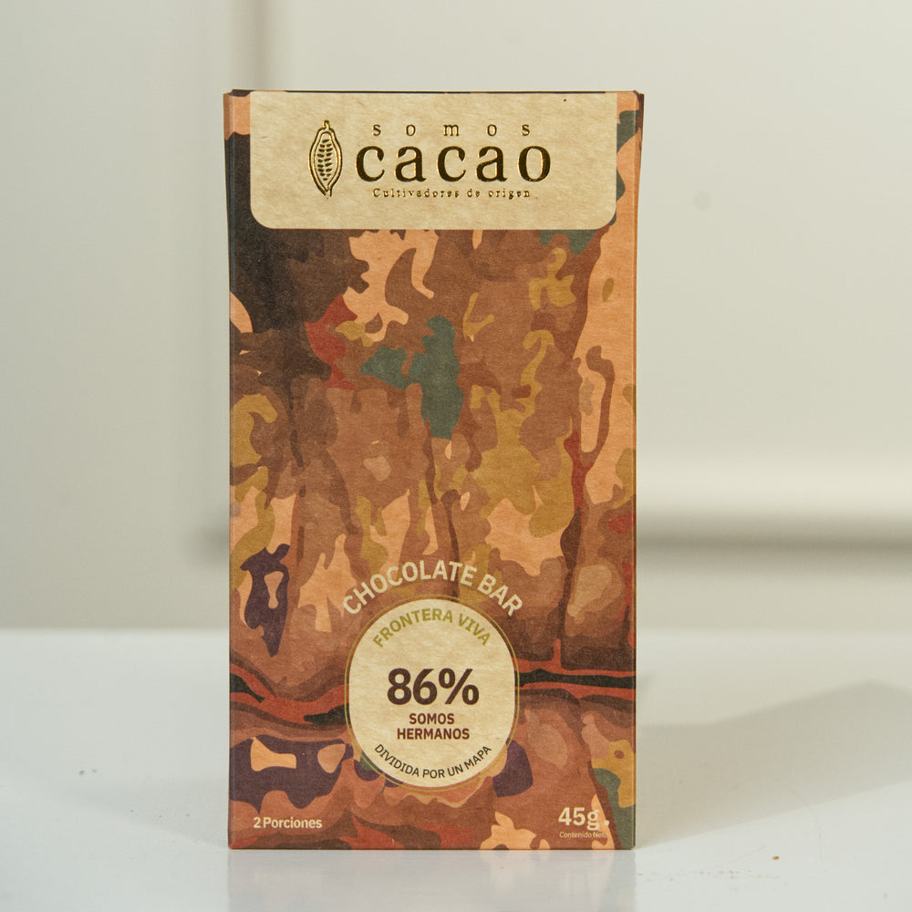 Somos Hermanos · Tableta de Autor 86% · 45 g