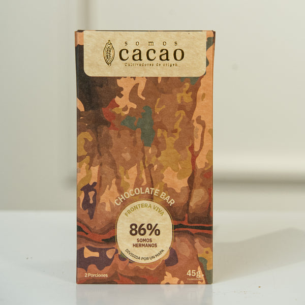 Somos Hermanos · Tableta de Autor 86% · 45 g