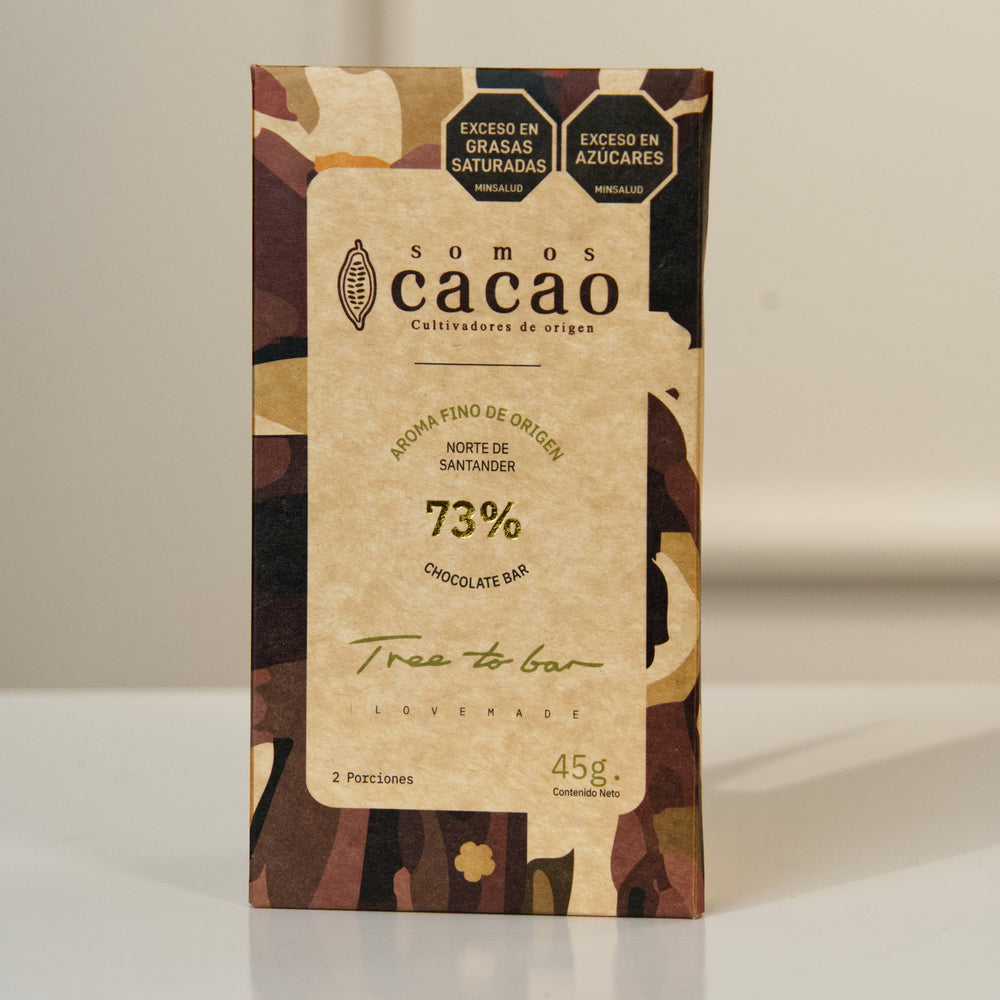 Tableta de Chocolate 73% Cacao · 45 g