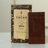 Tableta de Chocolate 100% Cacao · 45 g