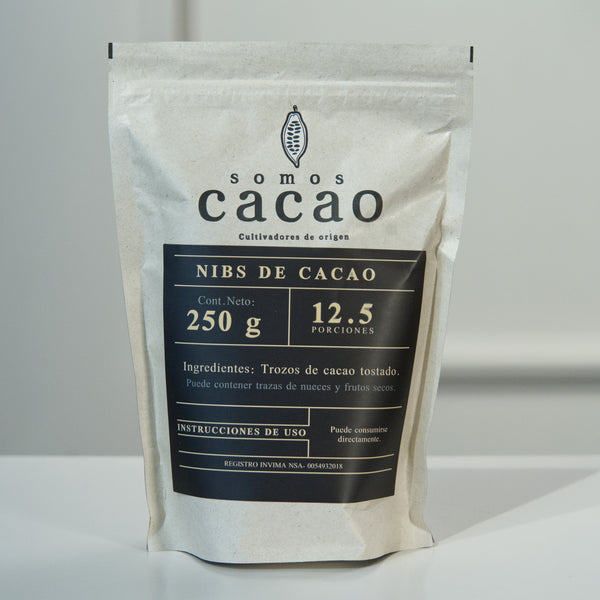 Nibs de Cacao Tostado 100% · 250 g